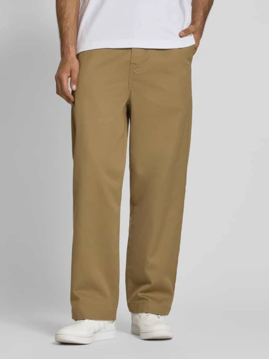 Zdjęcie produktu Spodnie z kieszeniami z tyłu model 'Denison' Carhartt WIP Beżowy