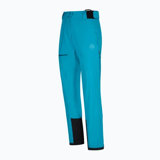 Zdjęcie produktu Spodnie z membraną damskie La Sportiva Firestar Evo Shell crystal Niebieski
