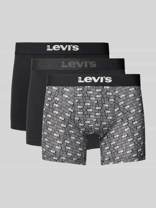 Zdjęcie produktu Spodnie z nadrukiem z logo Levi's Czarny