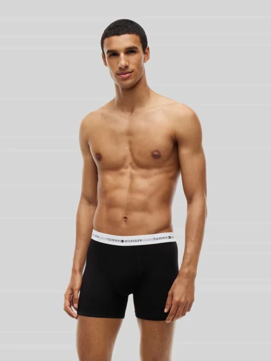 Zdjęcie produktu BOKSERKI z mieszanka bawełny w 5‑pakiecie Tommy Hilfiger Zielony