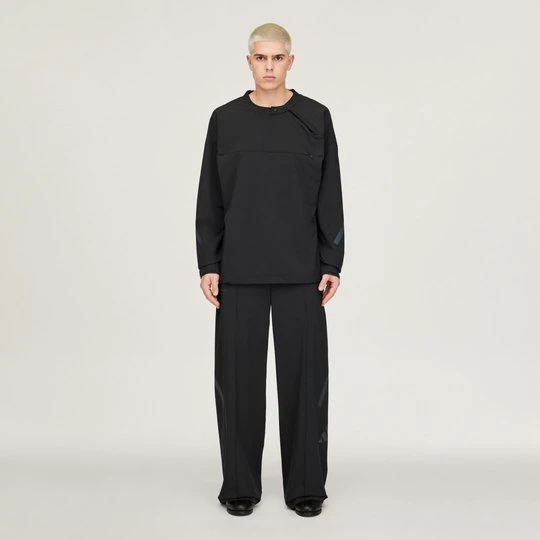Zdjęcie produktu Spodnie z plecionego materiału adidas x entire studios Z.N.E. Uniform czarny