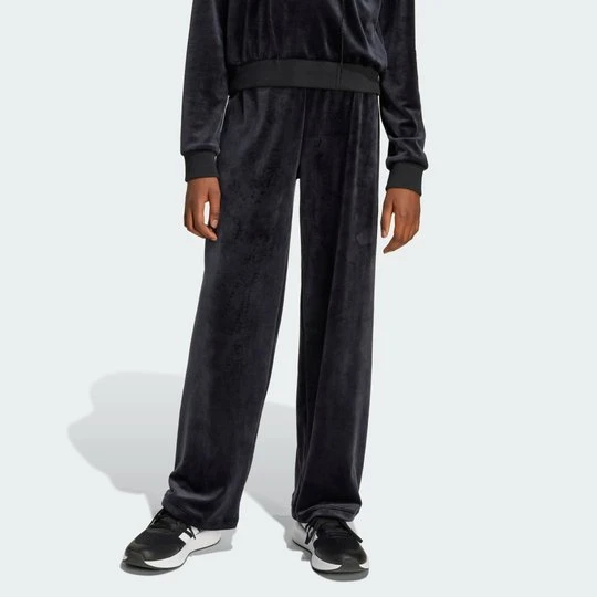 Zdjęcie produktu Spodnie z szeroką nogawką Seasonal Essentials Holiday Pack Adidas czarny