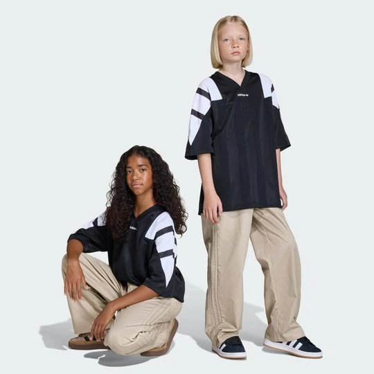 Zdjęcie produktu Spodnie z tkaniny diagonalnej Adidas