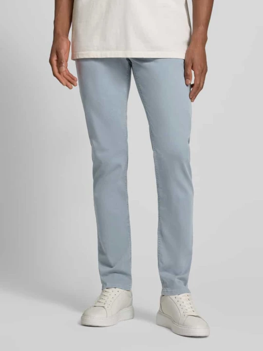 Zdjęcie produktu Jeansy o kroju regular fit z wpuszczanymi kieszeniami model 'Arne Pipe' MAC Jeansowy niebieski