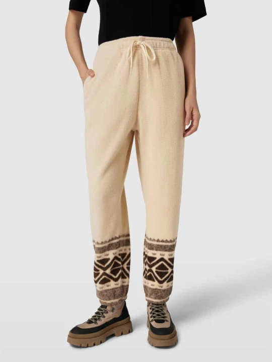 Zdjęcie produktu Spodnie ze wzorem Polo Ralph Lauren Beżowy
