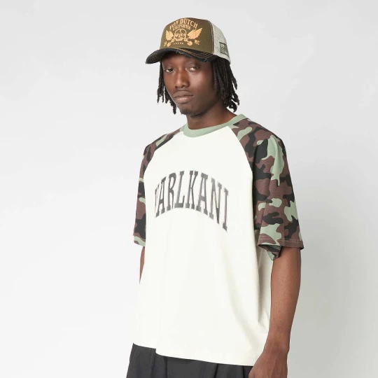 Zdjęcie produktu Sport College Boxy Raglan T-Shirt Karl Kani biały
