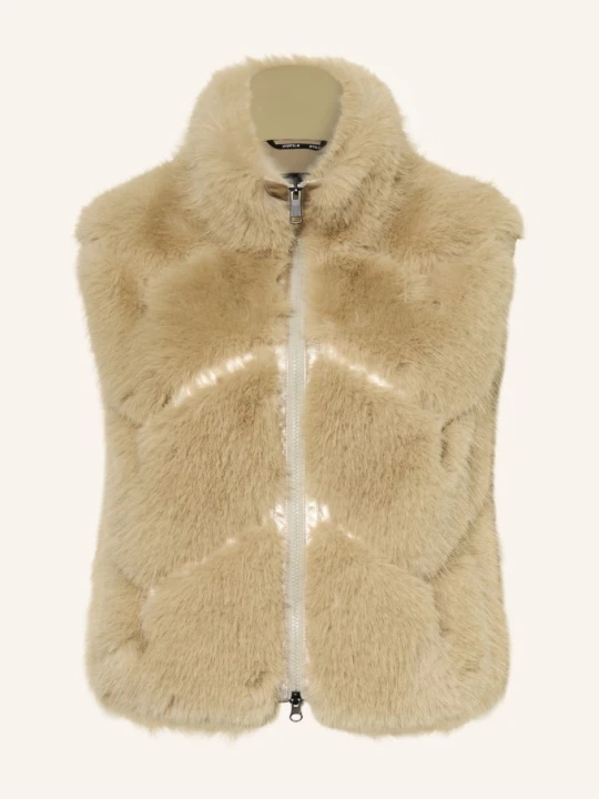 Zdjęcie produktu Sportalm Kamizelka Ze Sztucznego Futra Z Mieszanki Materiałów beige