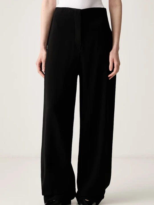 Zdjęcie produktu Sportmax Adelchi1234 spodnie z wiskozy damskie