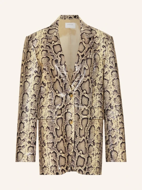 Zdjęcie produktu Sportmax Blezer Ze Skóry Fiorigi beige