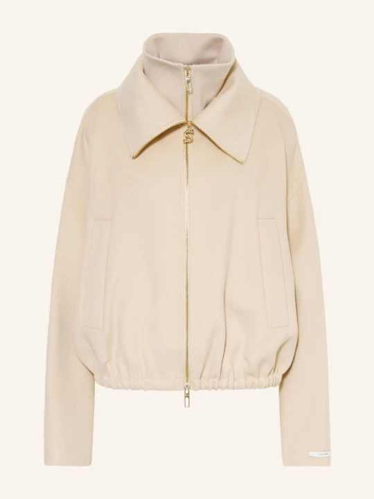 Zdjęcie produktu Sportmax Bomberka Emiro Z Odpinanym Kołnierzem beige