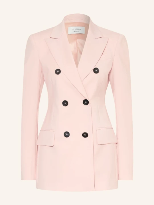Zdjęcie produktu Sportmax Długa Marynarka Adamo rosa RÓŻOWY