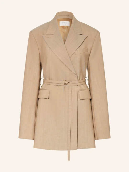 Zdjęcie produktu Sportmax Długi Blezer Tubinga beige