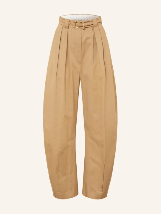 Zdjęcie produktu Sportmax Dżinsy Typu Barrel Idoneo braun 002 BISCUIT