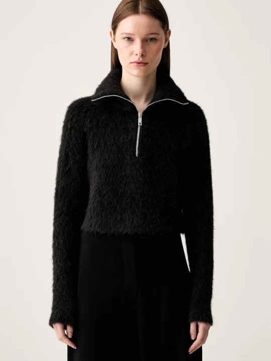 Zdjęcie produktu Sportmax Falcone sweter rozpinany z wełną damski