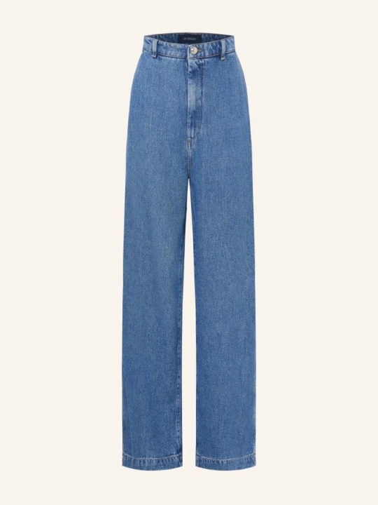 Zdjęcie produktu Sportmax Jeansy Wide Leg Pioppo blau 005 MIDNIGHTBLUE