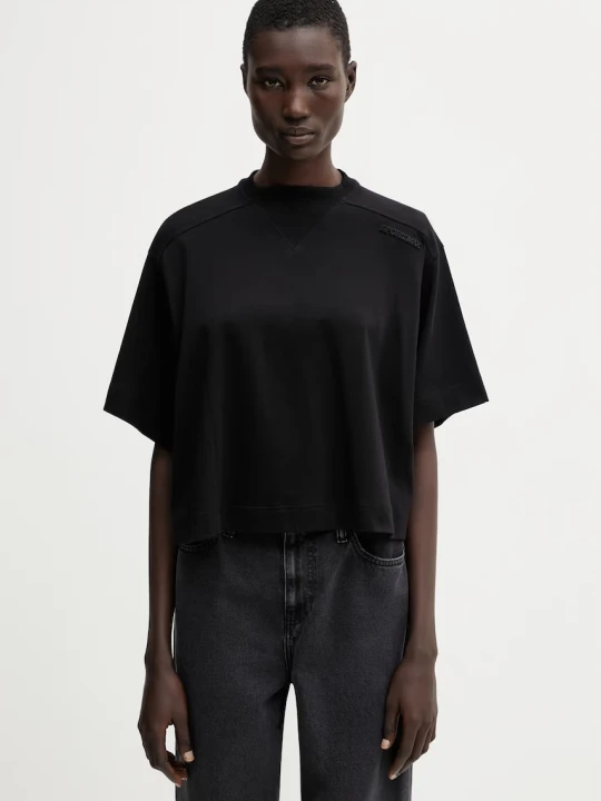 Zdjęcie produktu Sportmax Spdmassa t-shirt basic damski bawełniany