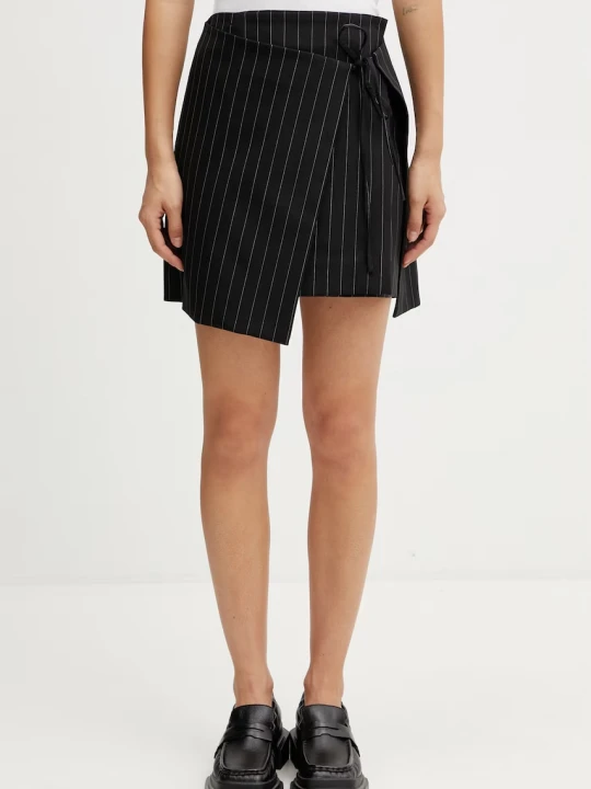 Zdjęcie produktu Sportmax Spxfatti spódnica z rozcięciem z wełną
