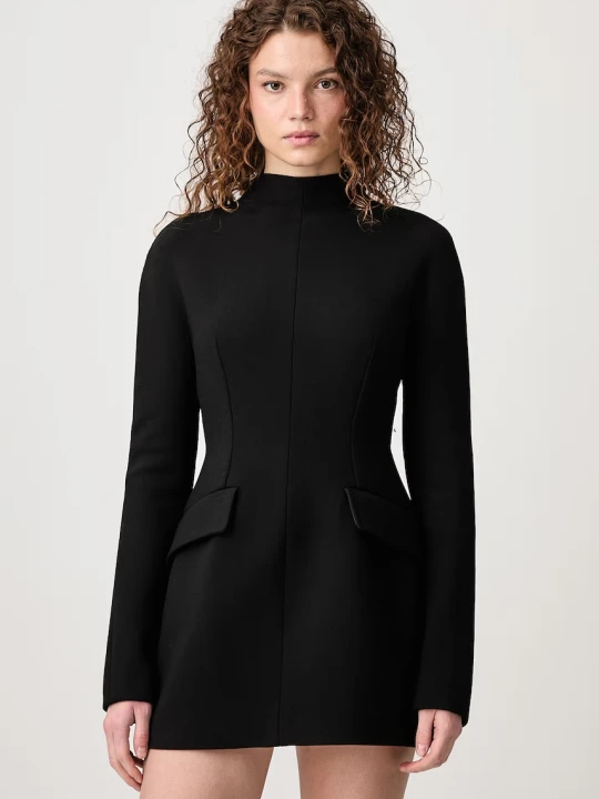 Zdjęcie produktu Sportmax Tefrite sukienka gładka z dodatkiem wełny