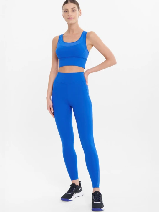 Zdjęcie produktu Sportowe legginsy w kolorze kobaltu Greenpoint