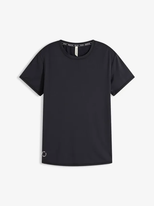 Zdjęcie produktu Sportowy T-shirt oversize o fakturze strukturalnej BonPrix czarny