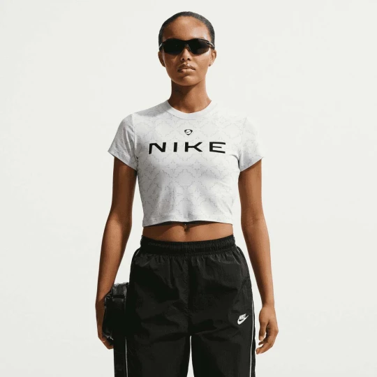 Zdjęcie produktu Sportswear Chill Knit Cropped T-Shirt Nike biały