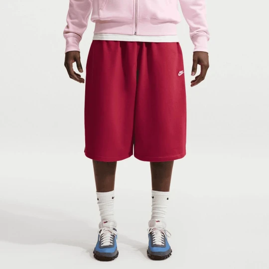 Zdjęcie produktu Sportswear Club Oversize French Terry Shorts Nike czerwony