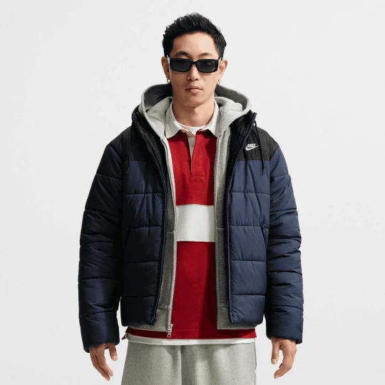 Zdjęcie produktu Sportswear PrimaLoft® Therma-FIT Loose Puffer Jacket Nike niebieski