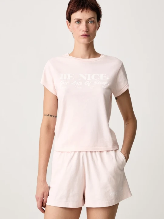 Zdjęcie produktu Sporty & Rich Be Nice T-shirt bawełniany damski