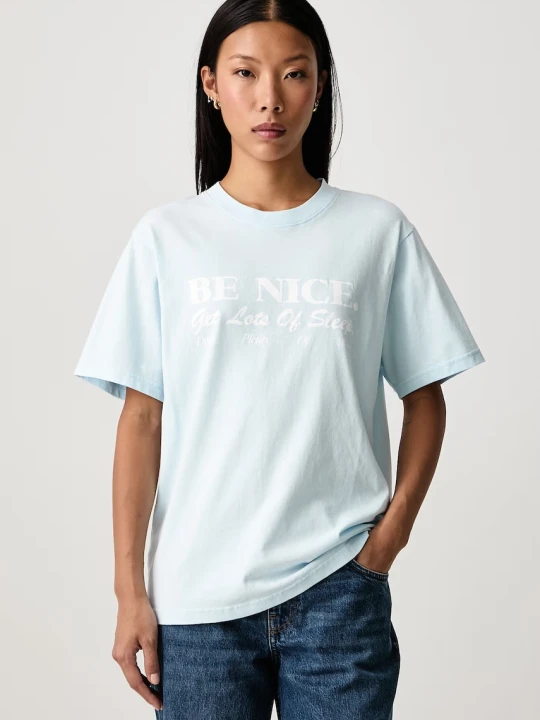Zdjęcie produktu Sporty & Rich Be Nice T-shirt bawełniany damski