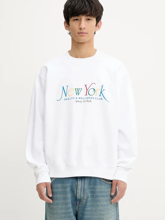Zdjęcie produktu Sporty & Rich bluza bawełniana Ny 94