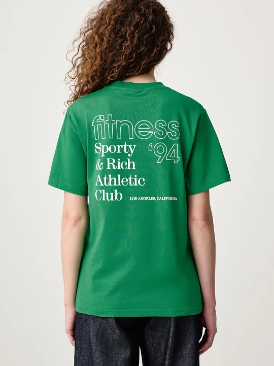 Zdjęcie produktu Sporty & Rich Fitness 94 T-shirt bawełniany damski