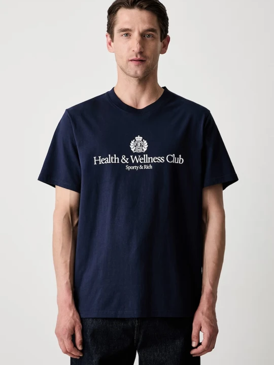 Zdjęcie produktu Sporty & Rich H&W Crest T-shirt bawełniany