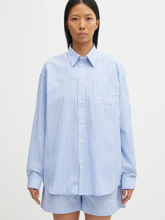Zdjęcie produktu Sporty & Rich koszula bawełniana Eden Script Oversized