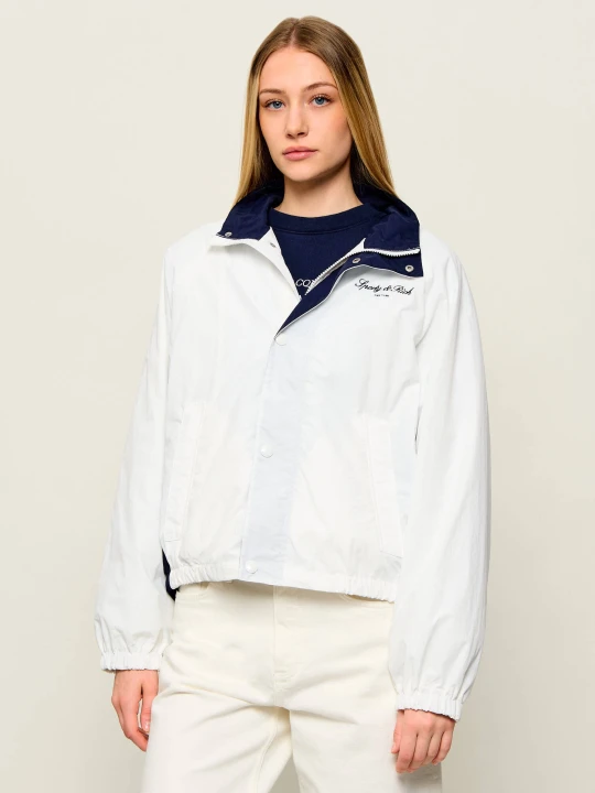 Zdjęcie produktu Sporty&Rich Kurtka GARY | Relaxed fit Sporty & Rich biały