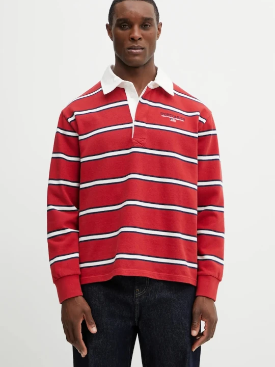 Zdjęcie produktu Sporty & Rich longsleeve bawełniany S&R Nautical Rugby