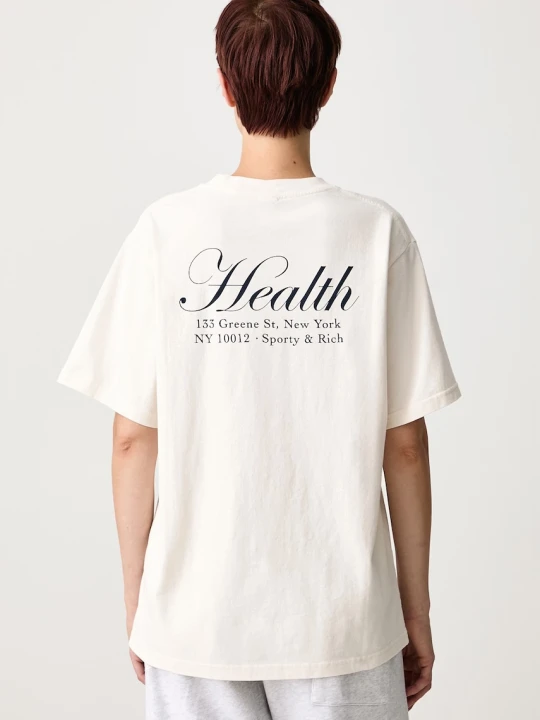 Zdjęcie produktu Sporty & Rich NY Health T-shirt bawełniany