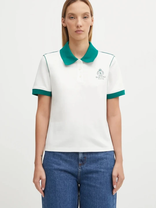 Zdjęcie produktu Sporty & Rich polo Crown 70S Pique
