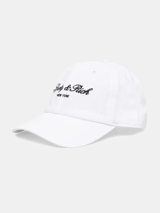 Zdjęcie produktu Sporty & Rich Signature NY czapka bejsbolówka bawełniana