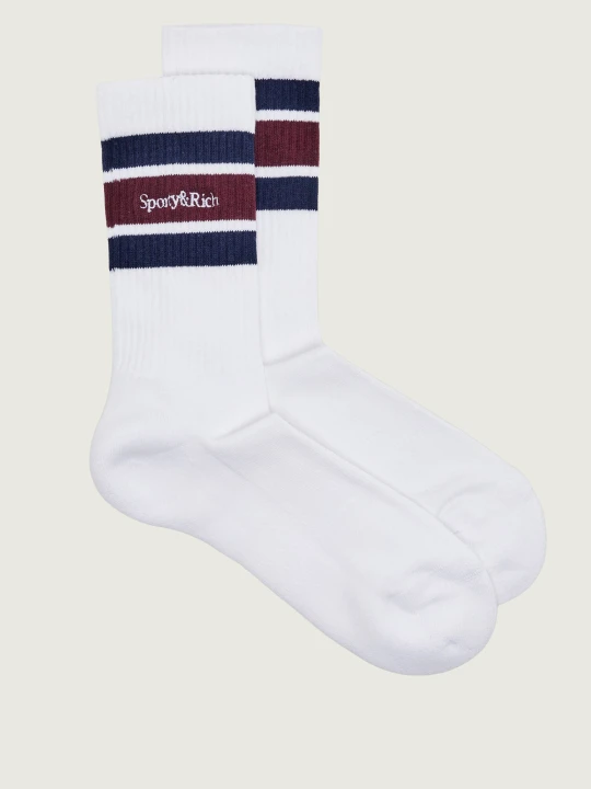 Zdjęcie produktu Sporty&Rich Skarpety Serif Sporty & Rich biały