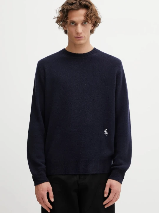 Zdjęcie produktu Sporty & Rich sweter wełniany SRC Cashmere