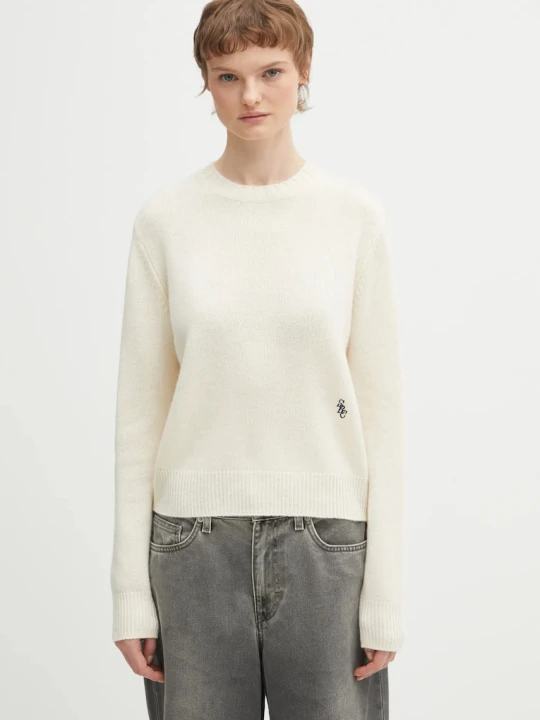 Zdjęcie produktu Sporty & Rich sweter wełniany SRC Cashmere