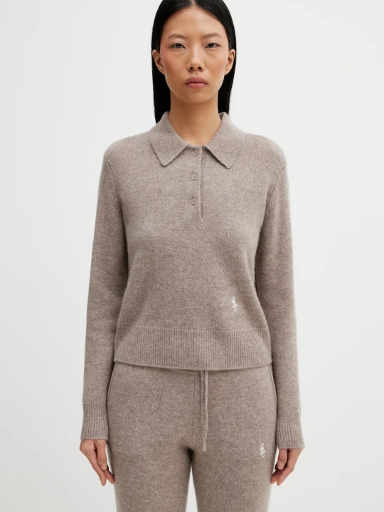 Zdjęcie produktu Sporty & Rich sweter wełniany SRC Cashmere