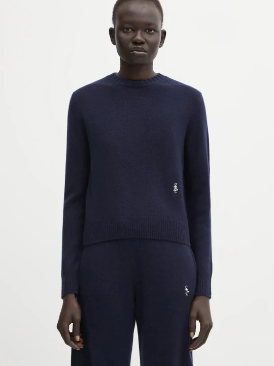 Zdjęcie produktu Sporty & Rich sweter wełniany SRC Cashmere