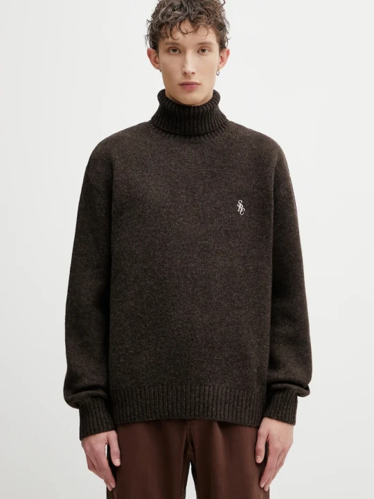 Zdjęcie produktu Sporty & Rich sweter wełniany SRC Wool