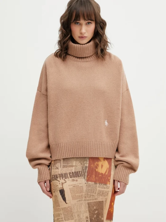 Zdjęcie produktu Sporty & Rich sweter wełniany SRC Wool