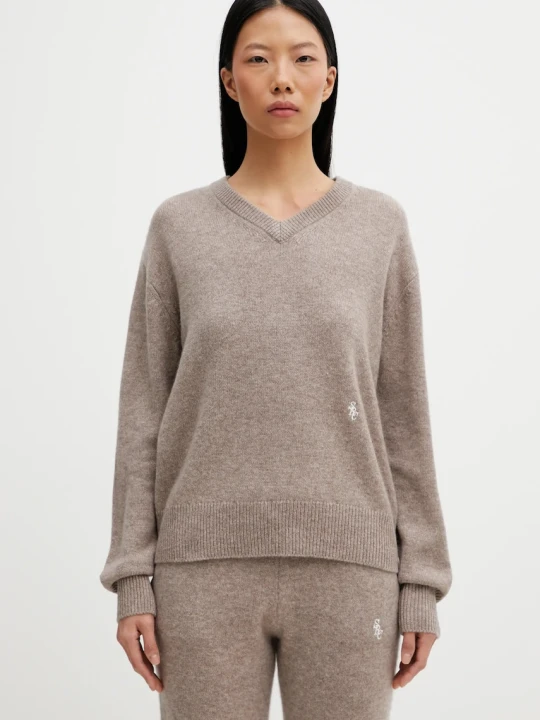 Zdjęcie produktu Sporty & Rich sweter z dodatkiem wełny SRC Cashmere