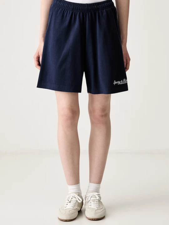 Zdjęcie produktu Sporty & Rich Syracuse szorty dresowe bawełniane damskie