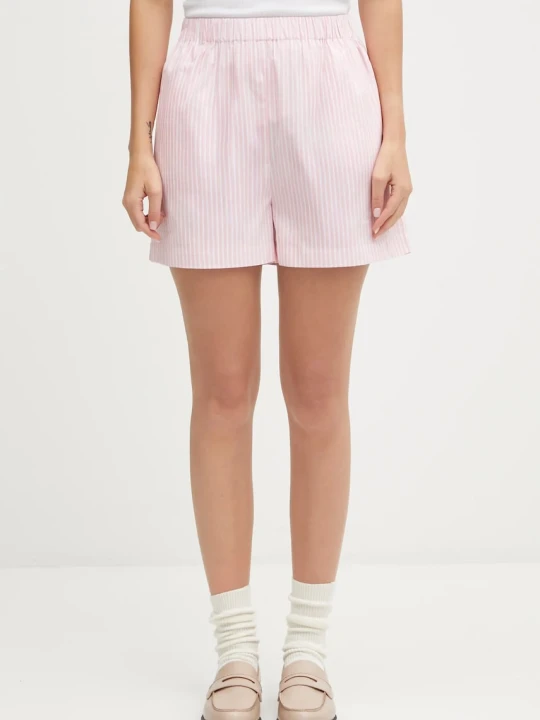 Zdjęcie produktu Sporty & Rich szorty bawełniane Eden Script Poplin