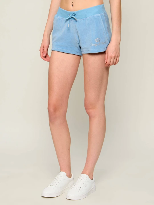 Zdjęcie produktu Sporty&Rich Szorty Sporty & Rich x Juicy Couture | Regular Fit błękitny