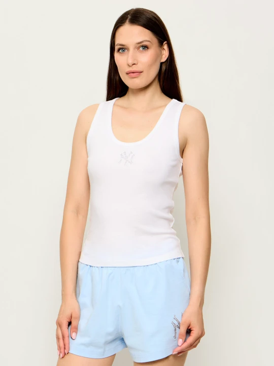 Zdjęcie produktu Sporty&Rich Top Yankees Krystal | Slim Fit Sporty & Rich biały